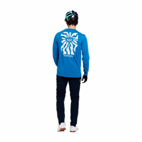 Tld 26.1 Skyline Ride Ls Tee - One Eye Aero Blue [sz:large]
