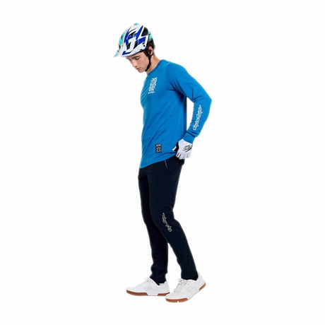 Tld 26.1 Skyline Ride Ls Tee - One Eye Aero Blue [sz:large]