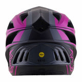 Tld 26.1 Stage 2 Helmet Mips - High Vz Dark Grey / Neon Fuchs [sz:m/l]