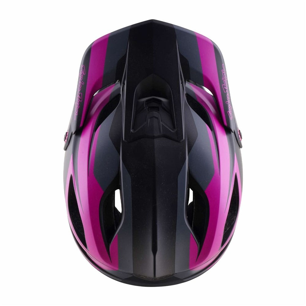 Tld 26.1 Stage 2 Helmet Mips - High Vz Dark Grey / Neon Fuchs [sz:m/l]