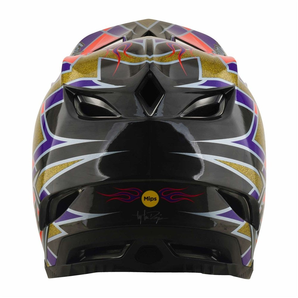 Tld 26.2 D4 Carbon Full Face Helmet Mips - Flush Violet - Med / Lge