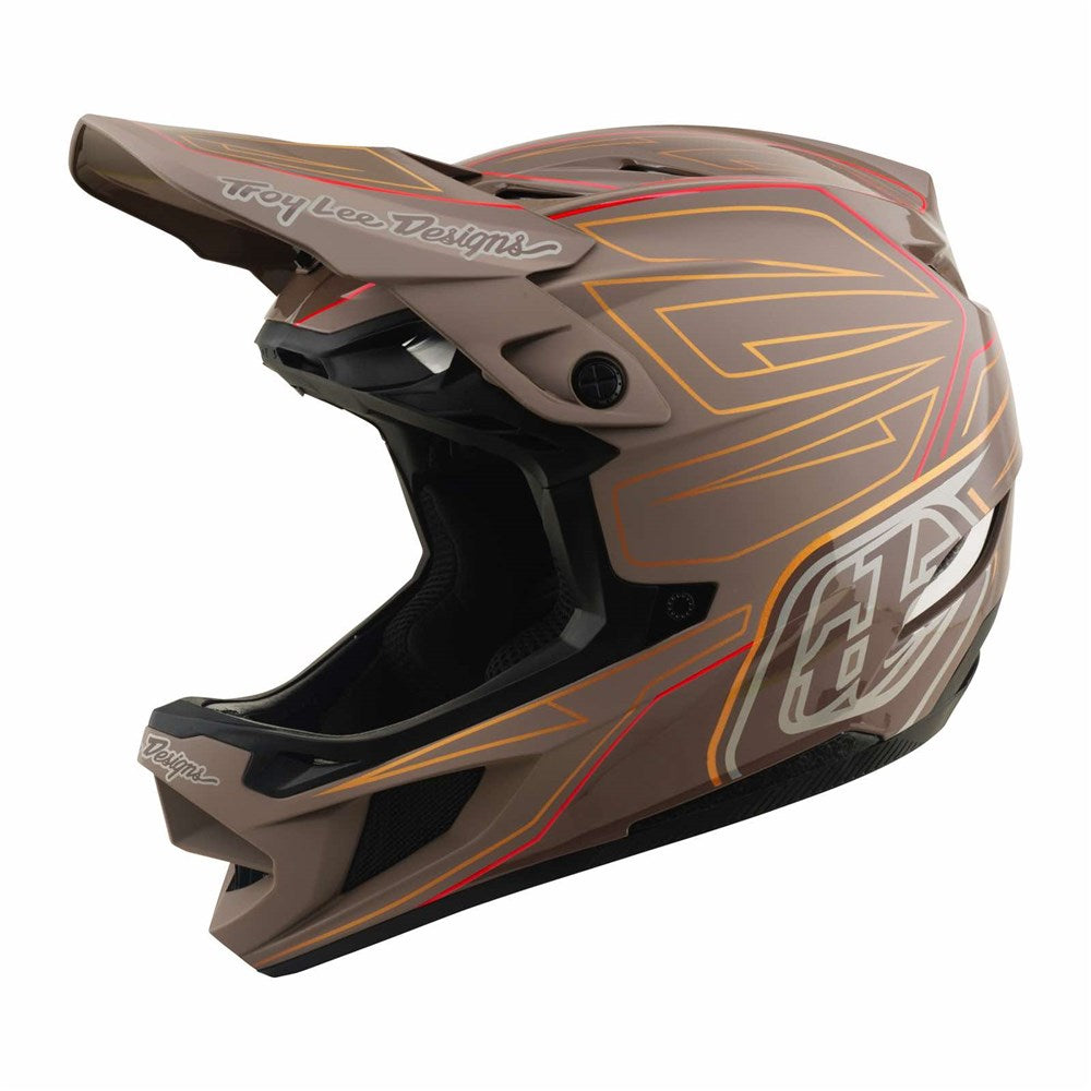 Tld 26.2 D4 Poly Full Face Helmet Mips - Shadow Pro Timber - Med / Lge