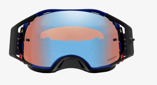 Oakley Goggles Airbrake Mx Moto Blue W/ Prism Mx Sapphire
