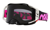 Oakley Goggles Airbrake Mx Black Splatter W/ Dark Grey