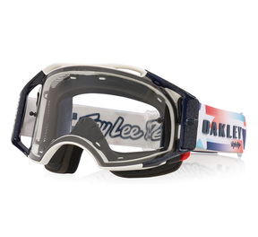Oakley Goggles Airbrake Mtb Troy Lee Designs Tld Ice White W/clear