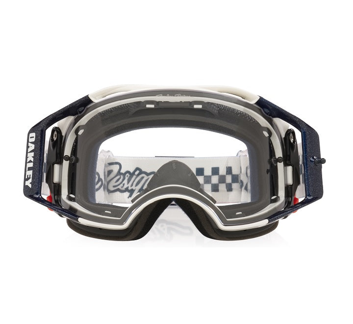 Oakley Goggles Airbrake Mtb Troy Lee Designs Tld Ice White W/clear