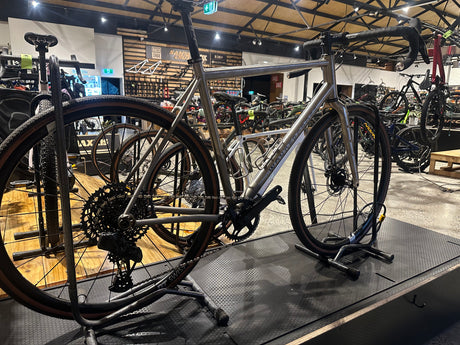 Wondercross Rambler - Titanium Gravel - Custom Build - Gx Axs / Rival + Dt Swiss G1800 Wheels - 56cm (large)