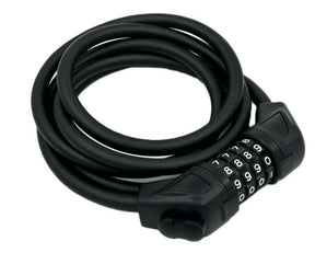 Jetblack Lock - Cable Combo Lock - 10mm X 1800mm - Reset 4-digit