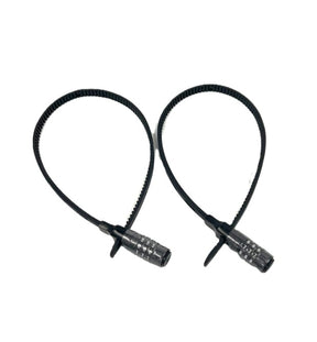Jetblack Lock - Zip Tie Combo- Pair (2 Locks) - 530mm - Reset 3-digit
