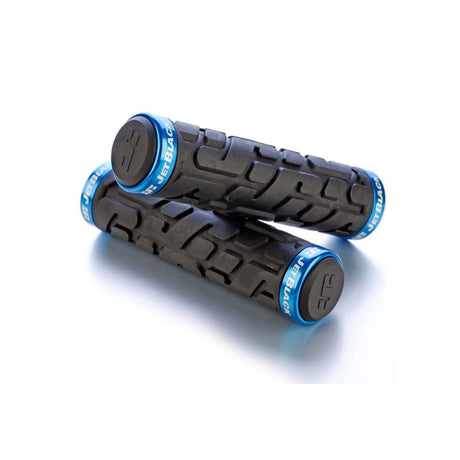 Jetblack Grips Rivet Lock-on [cl:black/blue]