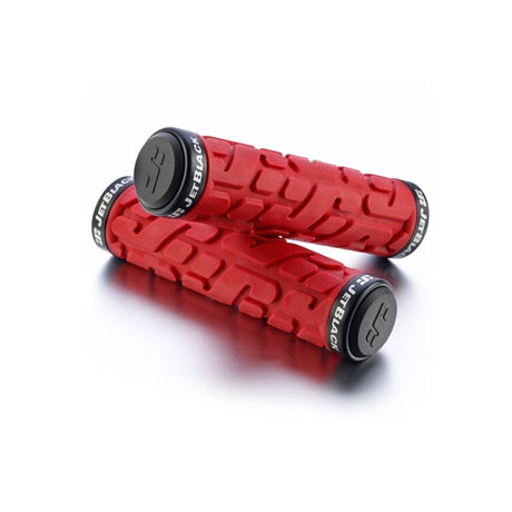 Jetblack Grips Rivet Lock-on [cl:red/black]