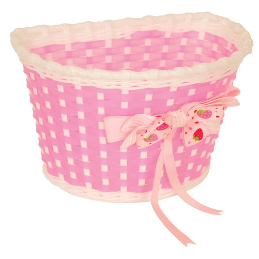 Kiddies Basket Pink/white