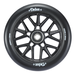 Envy Delux 120mm X 26mm Scooter Wheel - Inc Bearings - Black