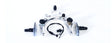 Colony Bmx U-brakes - Bretheren - Polished Silver