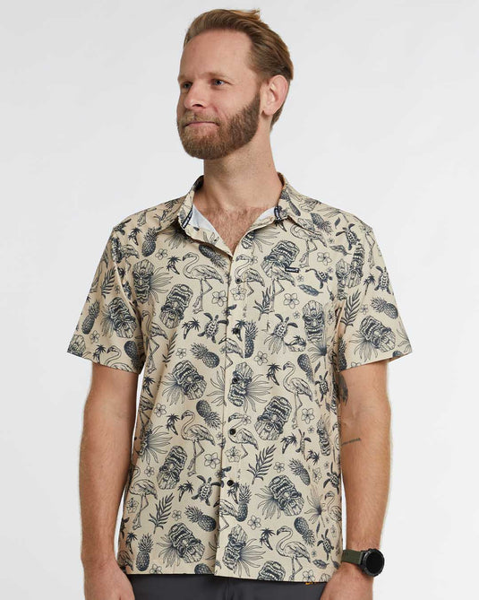 Dharco Mens Tech Party Shirt | Fraser [sz:large]