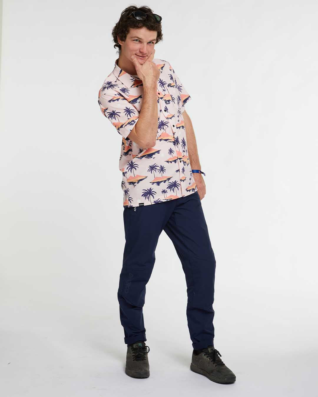 Dharco Mens Tech Party Shirt | Leroy [sz:large]