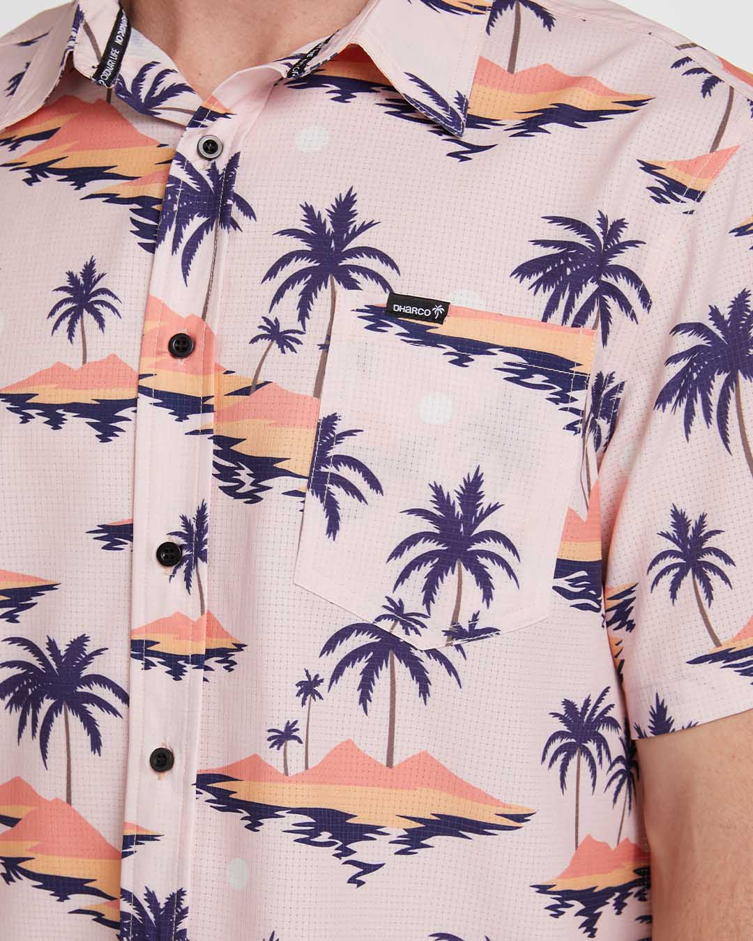 Dharco Mens Tech Party Shirt | Leroy [sz:large]