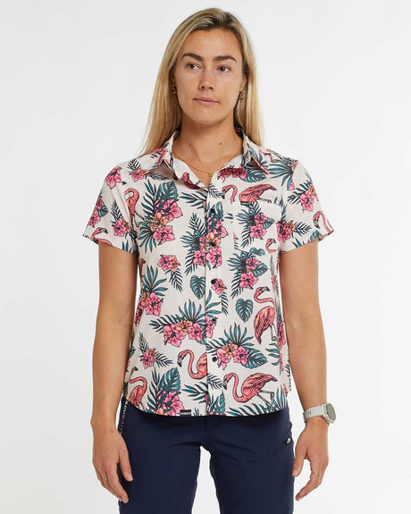 Dharco Womens Tech Party Shirt | Crissy [sz:xl]