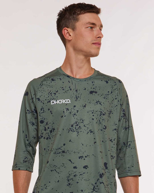 Dharco Mens 3/4 Sleeve Jersey | Paintball [sz:large]
