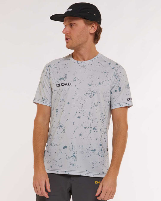 Dharco Mens Short Sleeve Jersey | Cookies And Cream [sz:large]