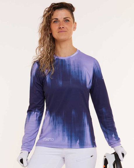 Dharco Womens Gravity Jersey | Purple Rain [sz:large]