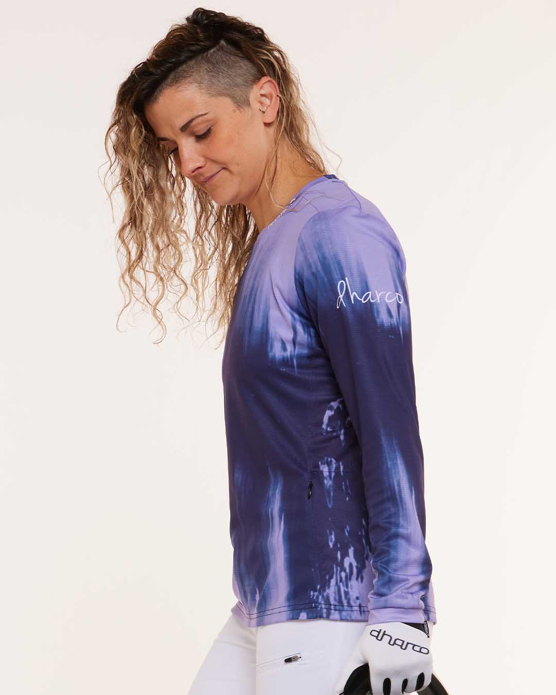 Dharco Womens Gravity Jersey | Purple Rain [sz:large]