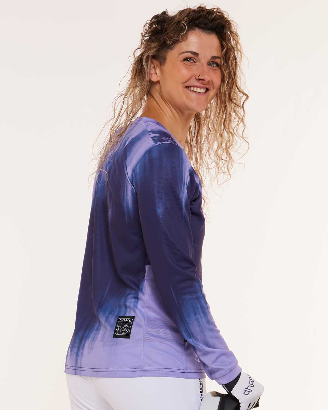 Dharco Womens Gravity Jersey | Purple Rain [sz:large]