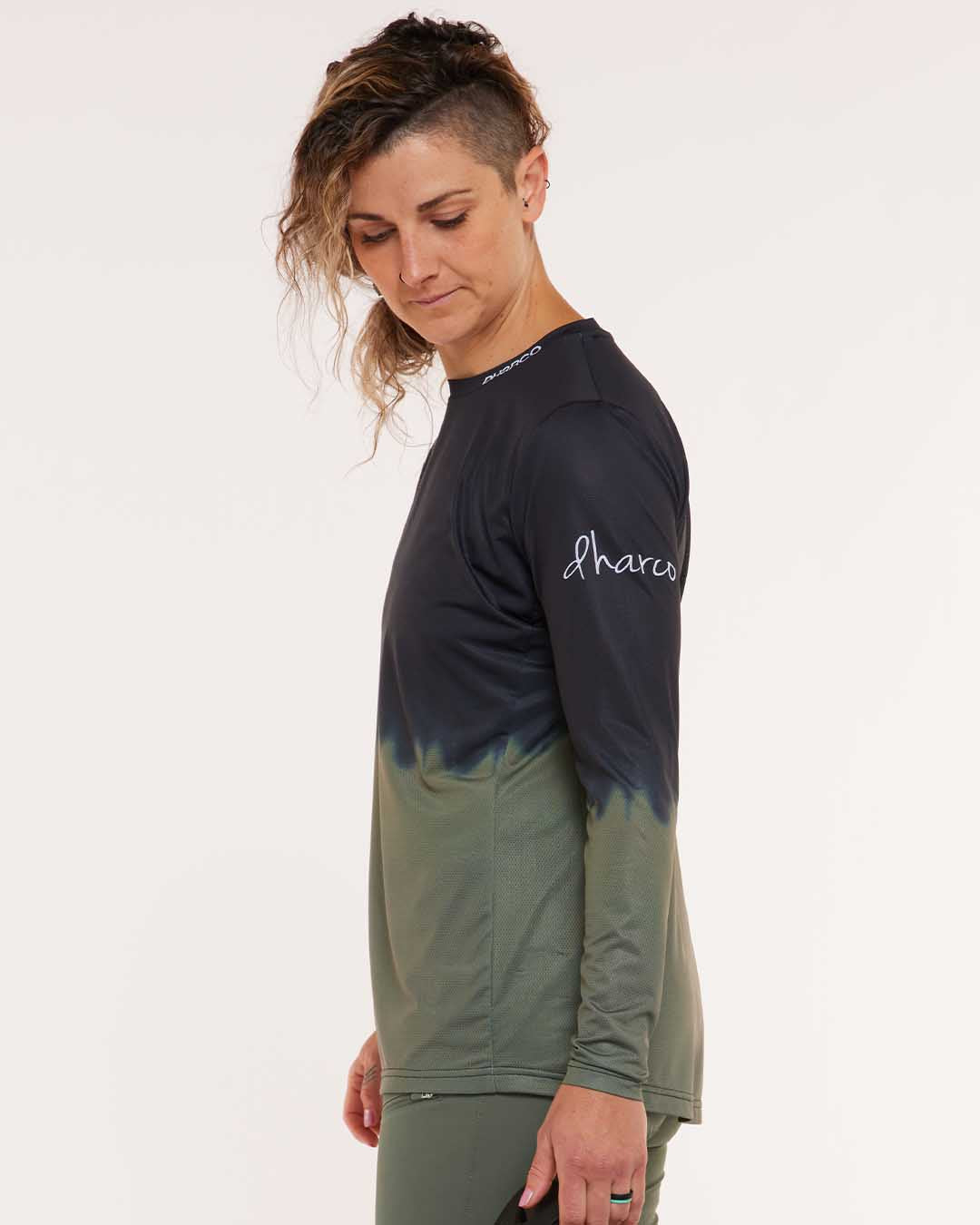 Dharco Womens Race Jersey | Fade To Black [sz:large]