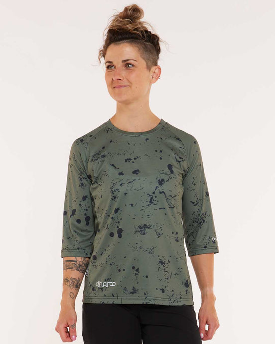 Dharco Womens 3/4 Sleeve Jersey | Paintball [sz:large]