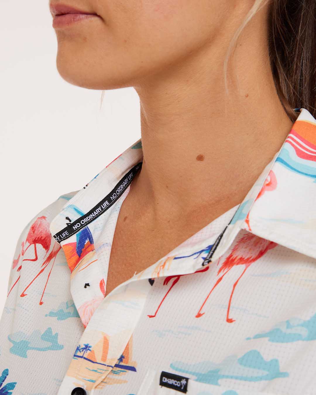 Dharco Womens Tech Party Shirt | Jessie [sz:large]