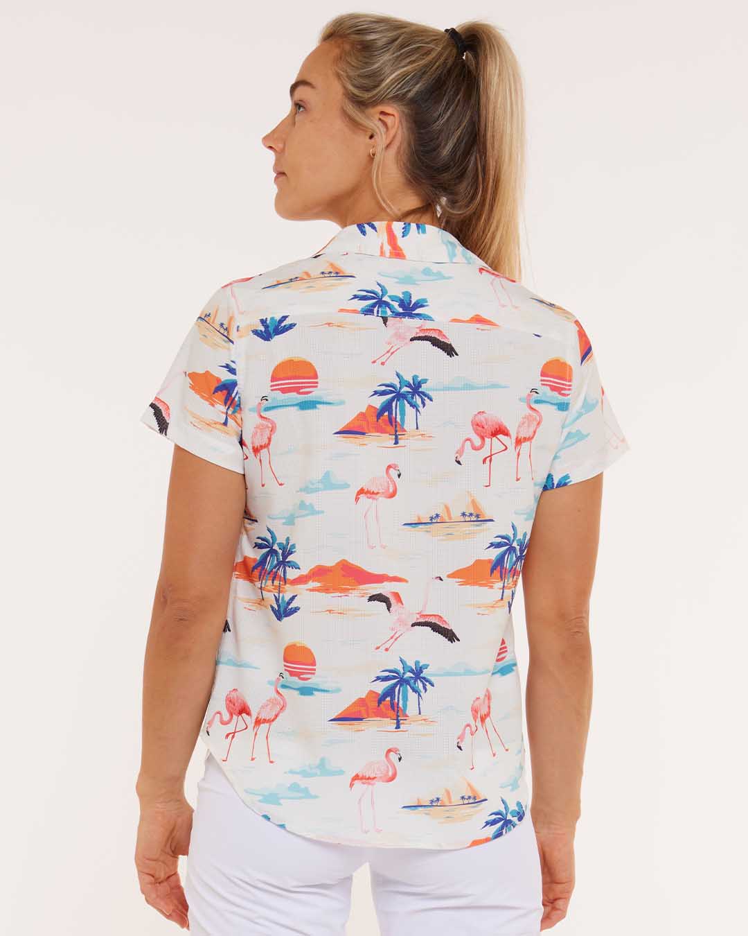 Dharco Womens Tech Party Shirt | Jessie [sz:large]