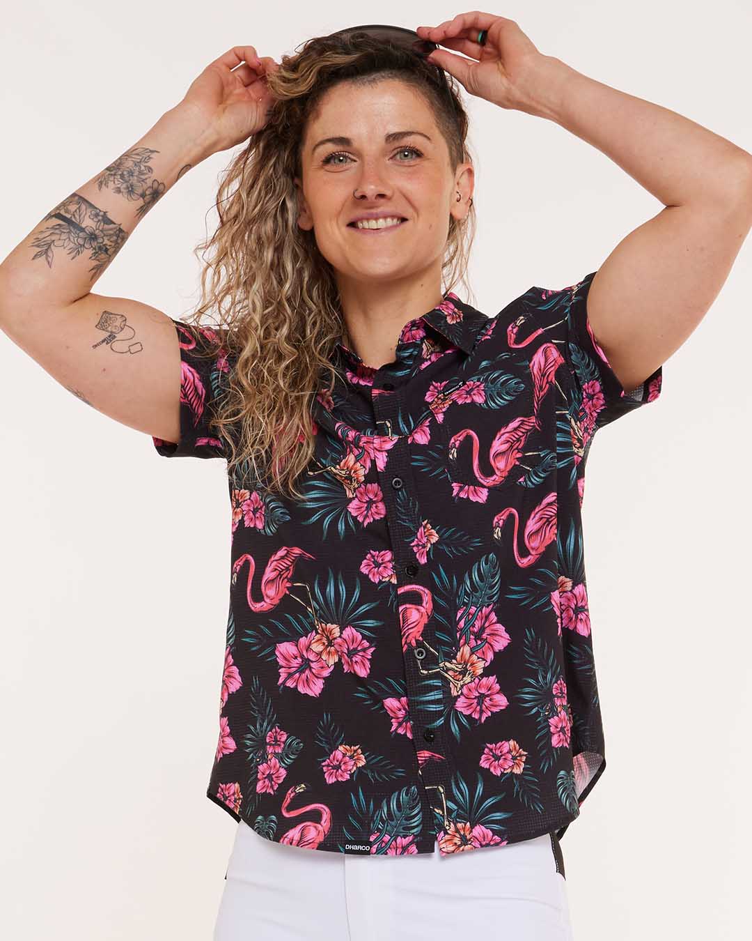 Dharco Womens Tech Party Shirt | Parker [sz:large]