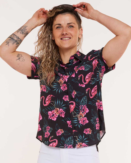 Dharco Womens Tech Party Shirt | Parker [sz:large]