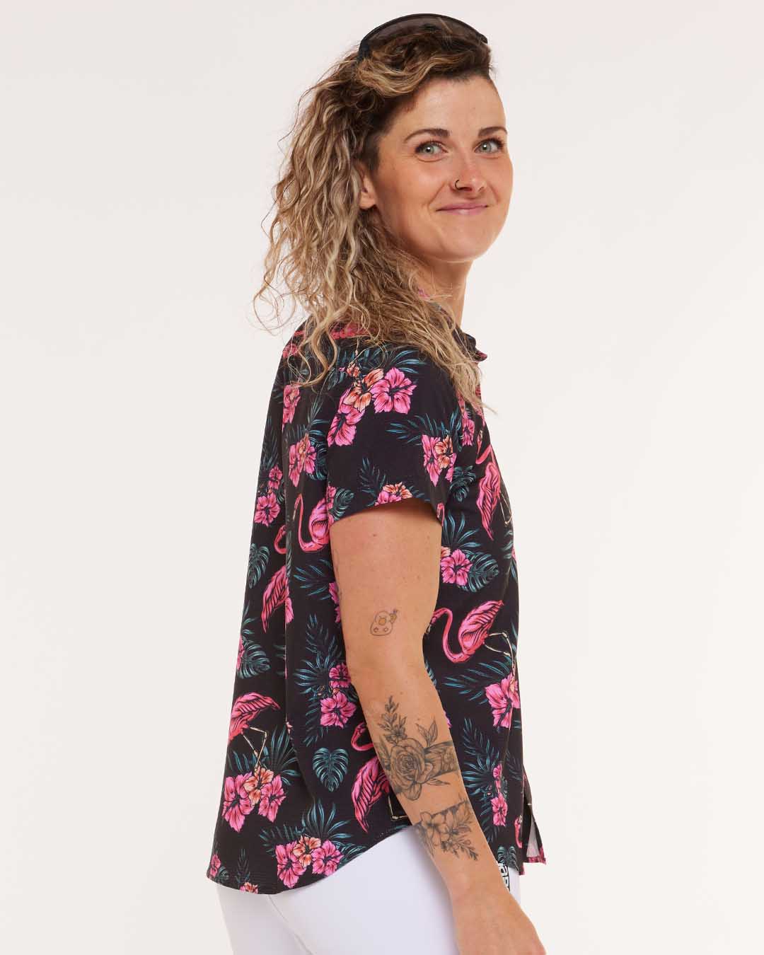 Dharco Womens Tech Party Shirt | Parker [sz:large]