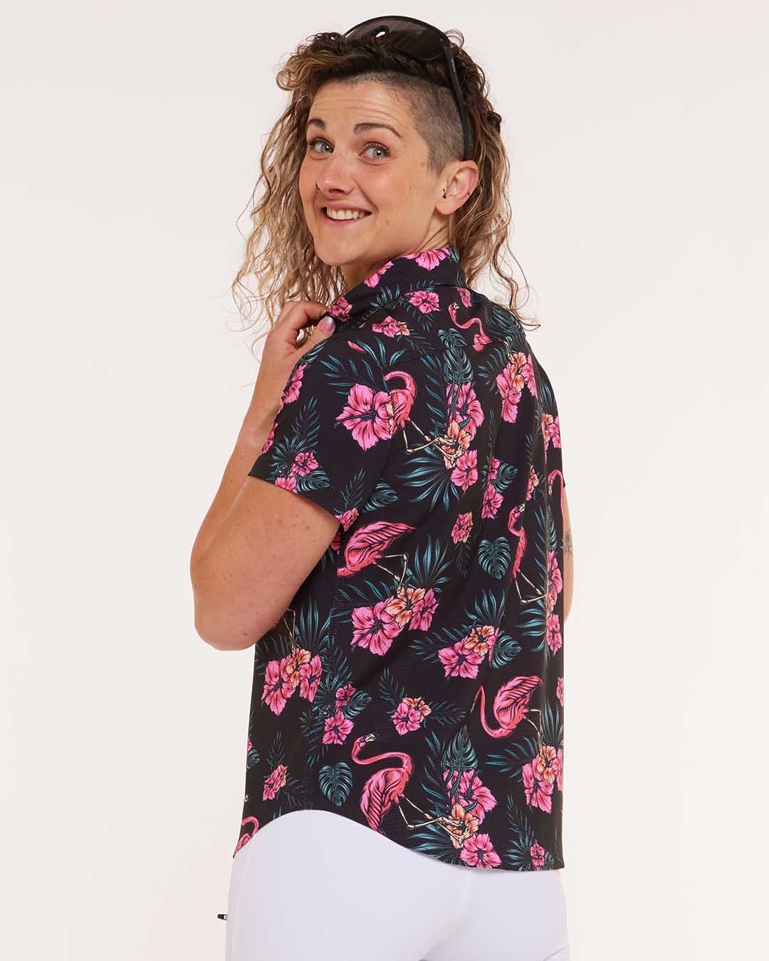 Dharco Womens Tech Party Shirt | Parker [sz:large]