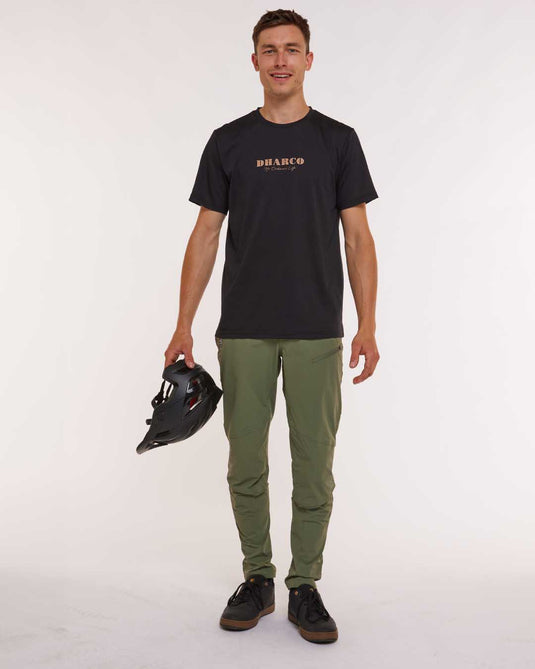 Dharco Mens Short Sleeve Tech Tee | Stealth [sz:large]