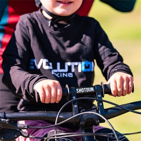 Kids Ride Shotgun Mountain Bike Handlebars (suits 25.5-35mm Bars)