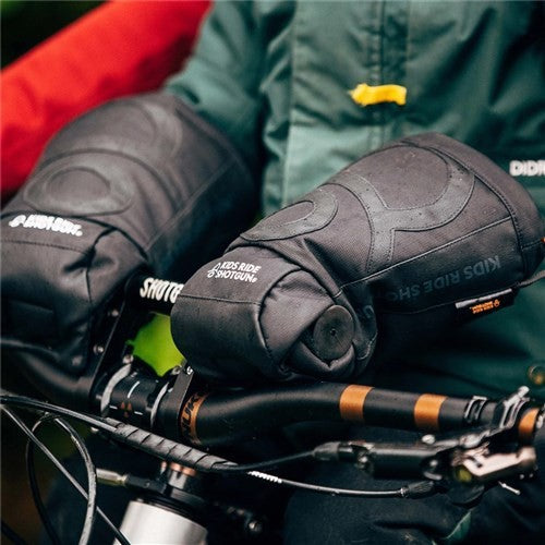 Kids Ride Shotgun Pogies Gloves Black