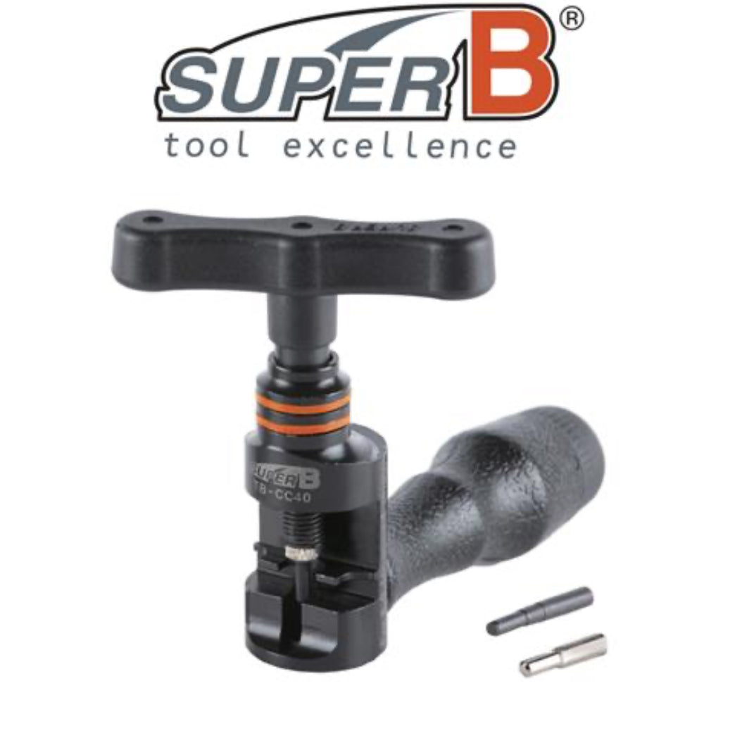 Super B Chain Rivet Extractor For 1/8" To 3/16" Single Speed