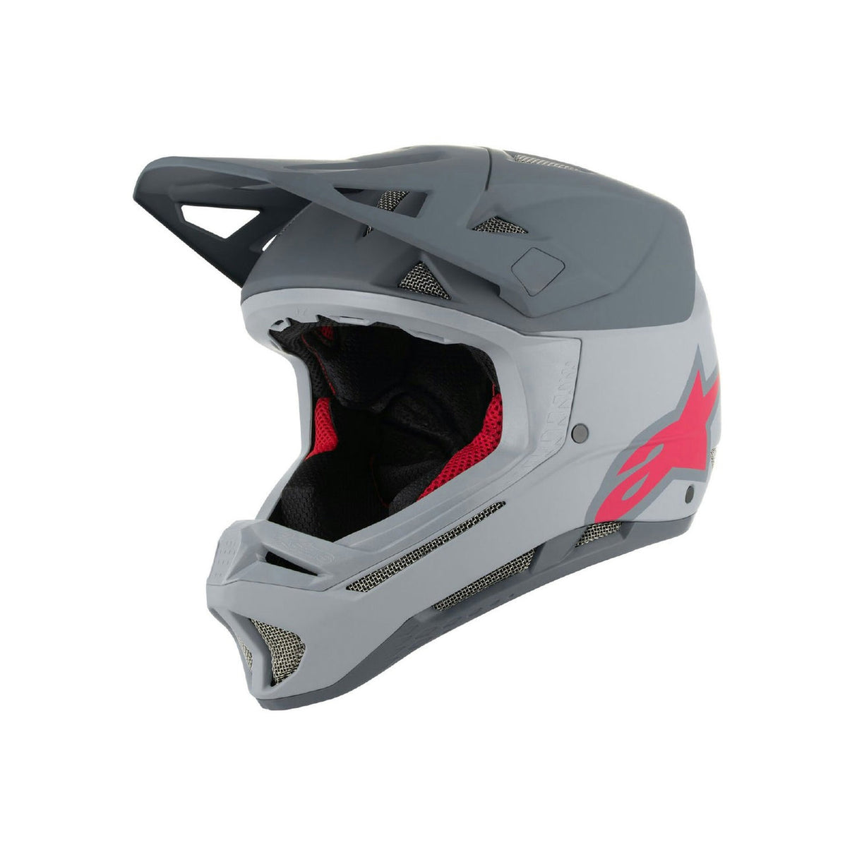 Alpinestars Missile Tech Racer Helmet Light Grey/dark Grey Large