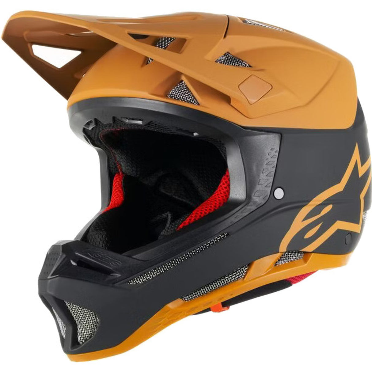 Alpinestars Missile Tech Racer Helmet Black-gold Medium