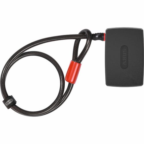 Abus Alarmbox 2.0 Bk + 12mm Coil Cable/100cm Alarmbox Compatable
