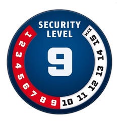 Abus 8808c Combo - 85cm Black - No Bracket 85cm Combo