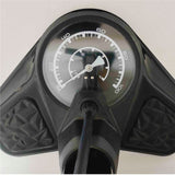 Azur Floor Pump - Bv - High Volume - Dual Valve - Mtb Specific - 58 Psi Max