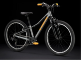 Trek 2024 Precaliber 24" 8spd Susp - Anthracite / Orange