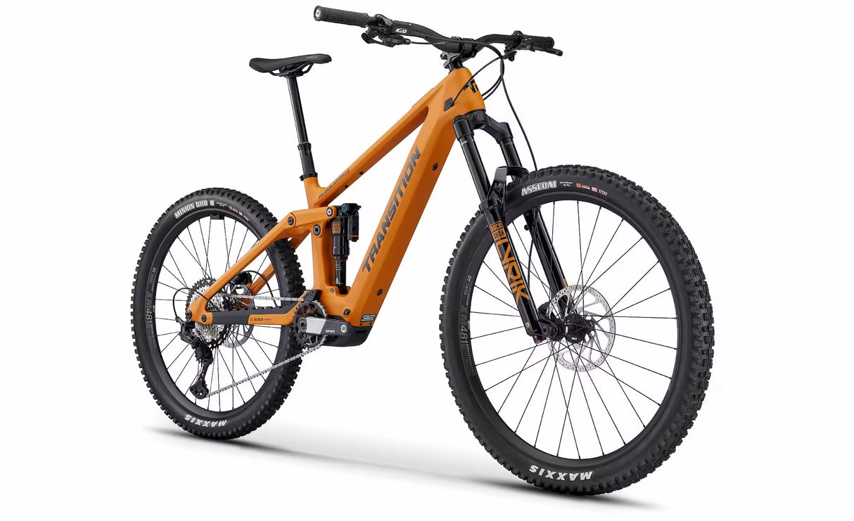 Transition 2025 Regulator Bosch Perf SX - Carbon E-bike - Complete Xt - Madrone Gold