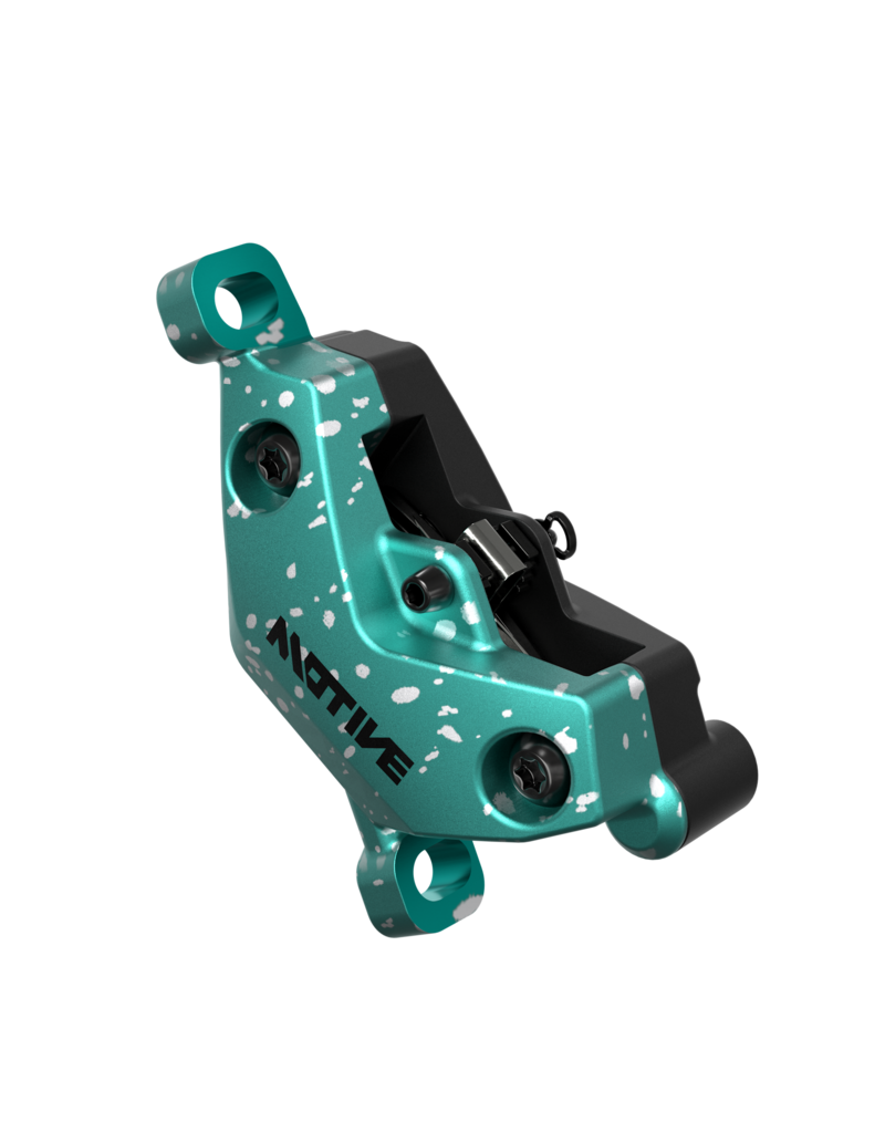 Sram Disc Brake Full Expert Kit - Motive Ultimate Stealth - Alu Lever - Teal Splatter