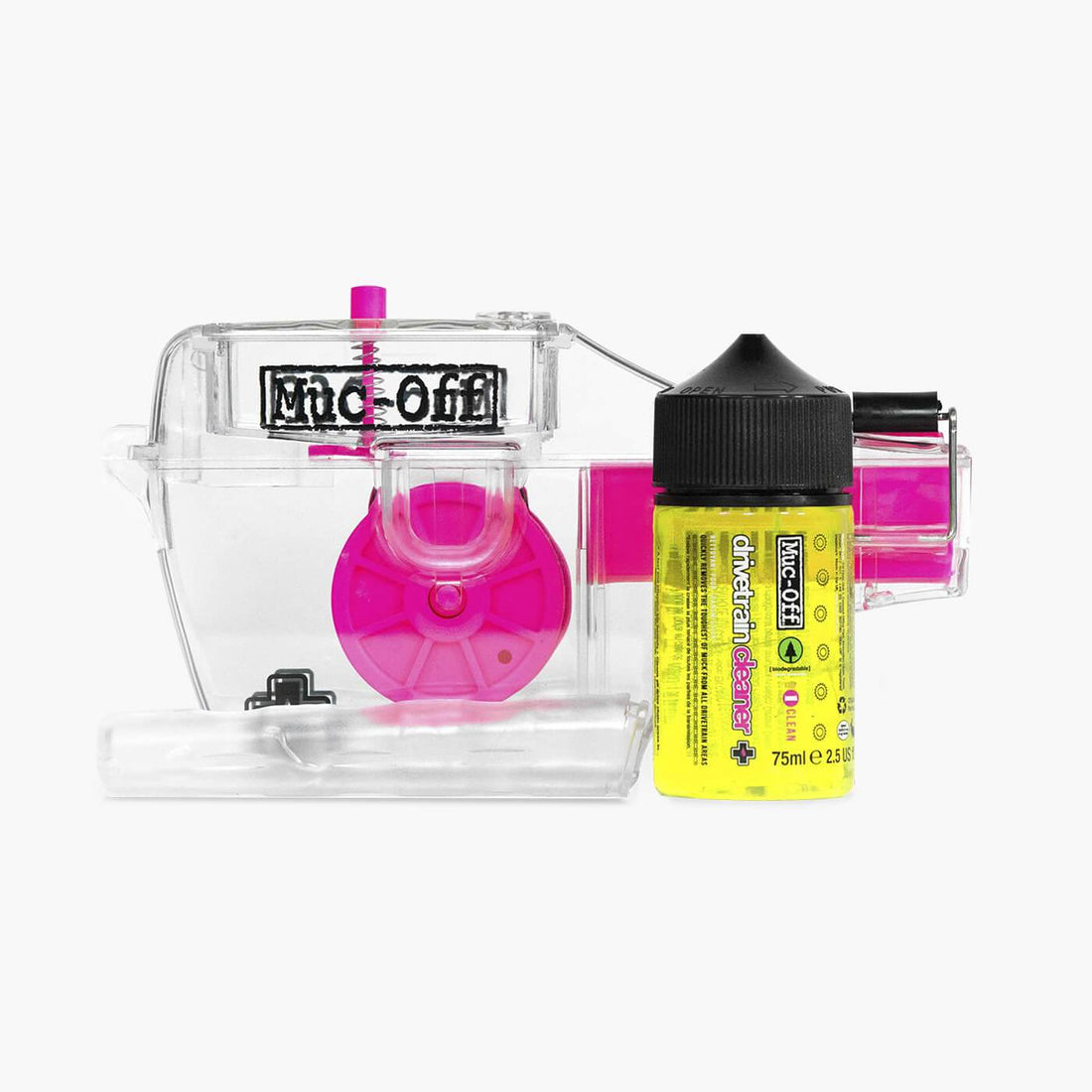 Muc-off Chain Cleaner Tool - Dirty Chain X-3 (inc 75ml Drivetrain Cleaner)