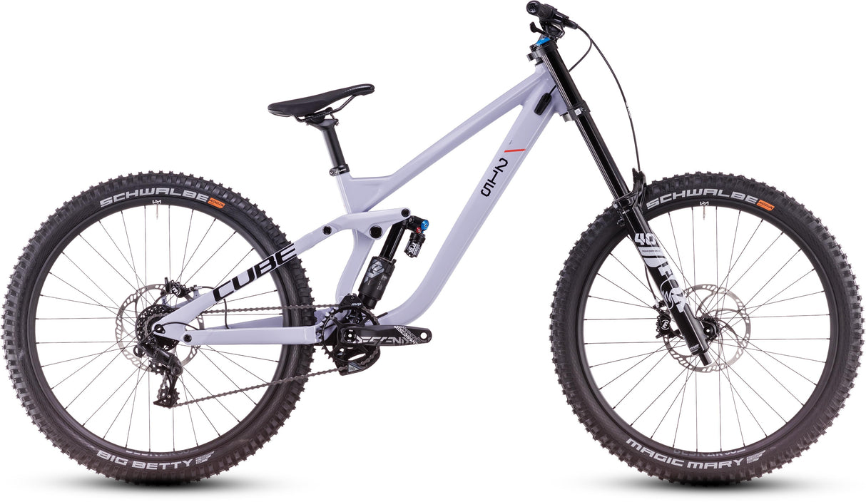 Cube 2025 Two15 Race 27.5" DH Bike - Cyclamen'n'Black - Medium