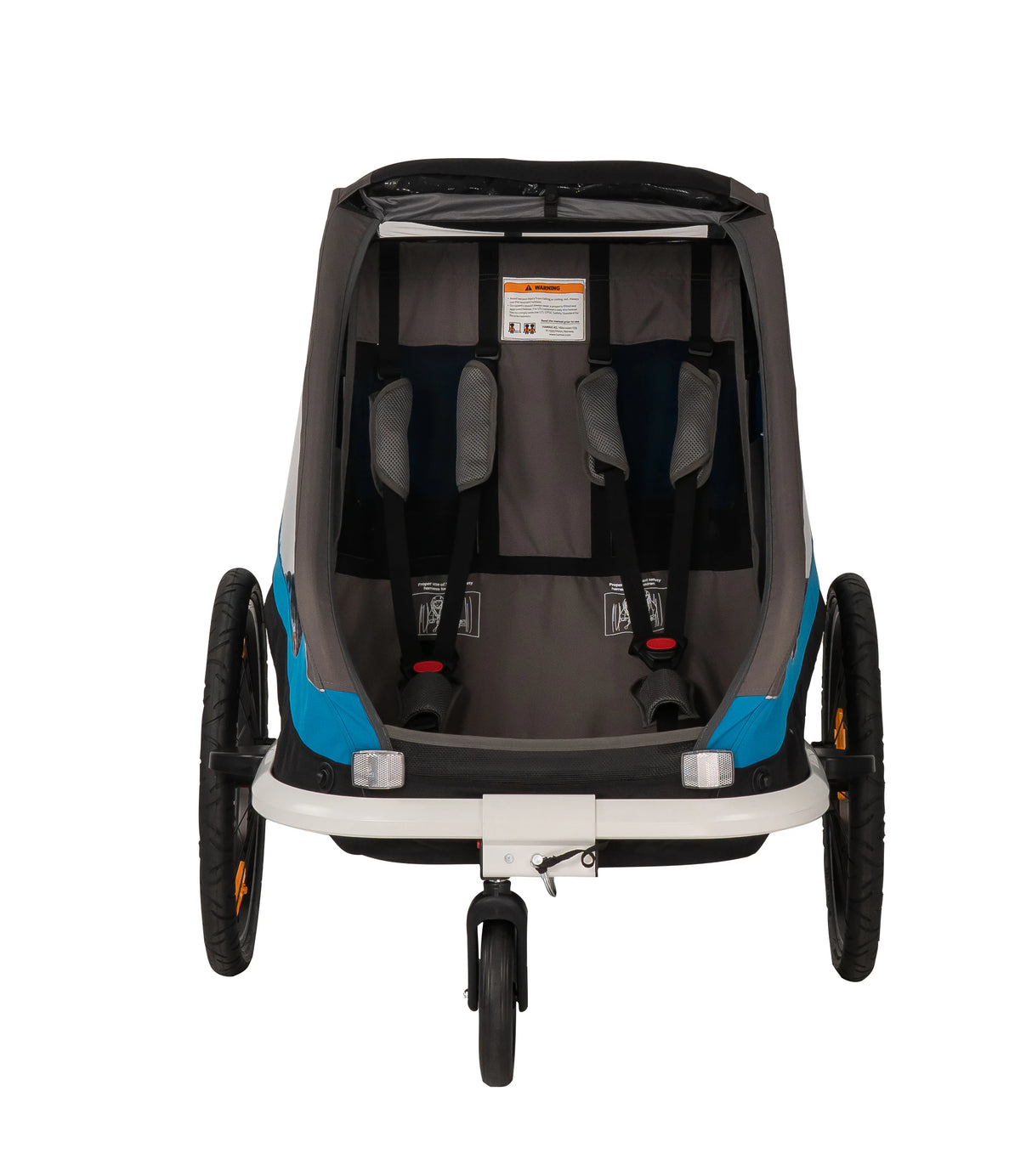 Hamax Traveller 2 Child Bike Trailer / Stroller - Blue